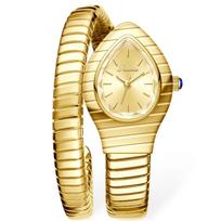 Luxury Fashion Women's Serpentine Bracelet Watch Unique Design Serpentine Elegant Dress Bracelet Women's Quartz Watch auksas