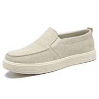 Men's shoes summer new one-pedal lazy shoes breathable men's cloth shoes soft-soled men's single shoes 39