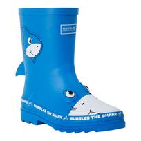 Regatta Childrens/Kids Mudplay II Bubbles The Shark Wellington Boots 5 UK Child