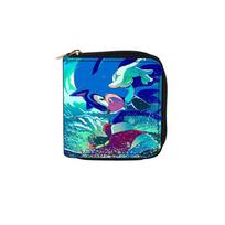Sonic short zipper small bag wallet clutch bag wallet periphery