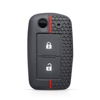 for Mitsubishi TRITON 2024 2025 silicone remote car key fob cover case key holder keychain accessories keyring shell
