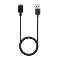 1M USB Įkrovimo Kabelis Laidas Polar M430 Išmaniam Laikrodžiui Greito Įkrovimo Kabeliai Laidas Laidas Linija juoda