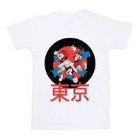 Disney Mens Mickey Mouse Team Huddle T-Shirt S balta