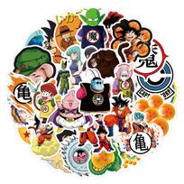 50 Dragon Ball Grafiti Lipdukų Animacinių Anime Lipdukų „Pasidaryk pats“ Mobiliojo Telefono Vandens Puodelio Lagamino PVC Lipdukų