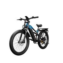 PULUMA PE86 Electric Bike 1000W Motor 48V20Ah Battery 40KM/H Shimano 7-Speed 80Nm Torque 26×3 Inch Fat Tire Off-Road E-Bike 1000W 48V20AH juoda/mėlyna