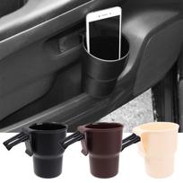 Multifunctional Car Door Cup Holder Air Vent Mount Seat Back Hanger Stand Bottle Drinks Storage Holders Auto Interior Type B black