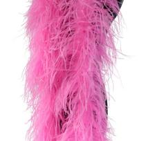DIY Fluffy White Ostrich Feathers Boa 0.5M/1M 6/10/20ply for Party Costume Wedding Dance Dress Skirt Sleeve Trim 0.5M 6PLY