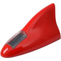 Emuia Solar-powered Shark Fin Antenna for Cars, Built-in 18 LED soon