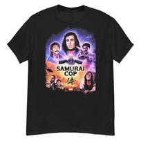 Samurai Cop cult film fan art t-shirt 4XL