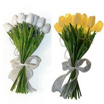 Tulip LED Night Light: Creative Artificial Flower Bouquet Desk Lamp for Home Decoration