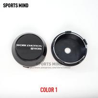 4PCS/lot 60MM Car Wheel Center Hub Caps for WORK EMOTION Wheel Emblem Logo CE28 Rim TE37 Tokyo Time Attack