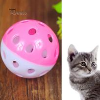 Šuniukų žaislinis kamuolys su „Pounce Chase Rattle“ kramtomaisiais žaislais pink
