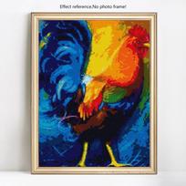 Deimantinis paveikslas visiškai apvalus deimantinis siuvinėjimas išpardavimas 5D DIY paveikslėlis Kalnų krištolas 20X30CM orange