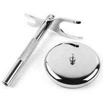 Men Razor Holder Shaving Brush Stand Safety Razor It Razor Holder 15cm Razor Rack white