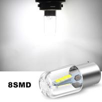 1Pc 1156 BA15S 1157 BAY15D P21W P21/5W 8 SMD 3030 Car Led Turn Signal Lights Brake Tail Lamp R5W R10W Auto Parking Rear Reverse Bulb White Red Yellow 1156 BA15S P21W balta