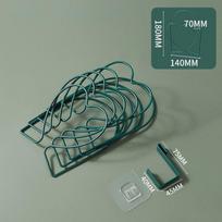 Hanging Hat Storage Rack Finishing Artifact Wardrobe Door Hat Rack Multi-layer Coat Hook Wall Hanging Towel Rack Clothes Rack 5pcs
