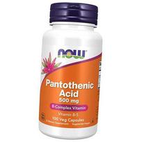 Pantoteno rūgštis, Pantothenic Acid 500, Now Foods 100 kapsulių (36128067) 100vcaps