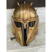 Viduramžių plieno Mandalorijos kalvio šalmas Boba Fett Viduramžių šalmas Mando