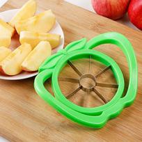 Rankena Pjaustytuvas obuoliams Plastikinis Pjaustytuvas obuoliams Vaisių peilis Nerūdijančio plieno Vaisių skirstytuvas Maisto gaminimo reikmenys Virtuvės įrankiai Colors are random green