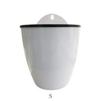 Sagit Automatinis vandens sugėrimas Lazy Flower Pot Water Culture Pakabinamas baseinas S balta