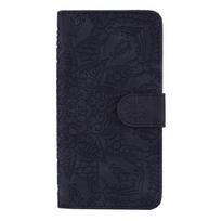 Skirtas Samsung Galaxy A01 A10 A20 A30 A40 A50 A70 A11 A21 A31 A41 A51 A71 A21s A30s A50s A20s A20e 10s odinis atverčiamas knygos dėklas For A10 juoda