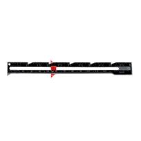Siuvimo matuoklis Siuvimo liniuotė Matavimo įrankis Siuvimo reikmenys Juodas 15cm black