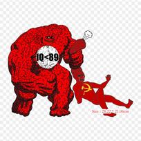 Death Grip Meme Meme Pepe The Iron on Heat Transfer Printing Vinyl Patches Sticker for Clothes DIY Appliques Washable Patches