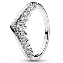 Authentic 925 Sterling Silver Timeless Wish Floating Pave With Crystal Ring For Women Wedding Party Fashion Jewelry 5