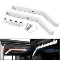 Aluminum Car Rear Grab Handles Grip Bar for Jeep JK Wrangler 07-18 Sport Sahara Rubicon 2/4 Door (Pair) sidabras