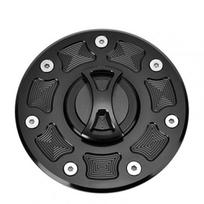 Motociklo kuro bako dangtelis, skirtas Kawasaki NINJA 500 EX500 500R ZX6 ZX6E ZX6R ZX7 ZX7RR ZX9 ZX9R ZX11C ZX11D juoda