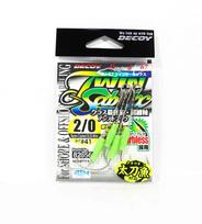 Decoy DJ-67 Twin Sabelx Wire Assist Hooks Size 2/0 (6560) black