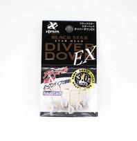 Xesta Jig Head Black Star Head Diver Down EX L 3 grams Hook Size 4 (4121)