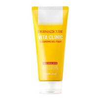 Farm Stay Dermacube Vita Clinic Cleansing Gel Foam 180ml AUTHENTIC STORE