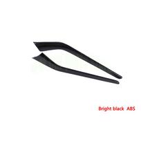 For Tesla Model 3 Accessories Protection Side Protector Cover Model Y ModelY Three Model3 Car Carbon Fiber ABS Side Bright black