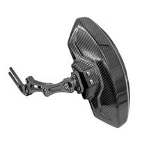Motociklo galinis sparnas CNC aliuminio Moto galinis purvasargis Motociklo anglies pluoštu spausdintas plastikinis purvasaugis, skirtas YAMAHA SUSUKI juoda