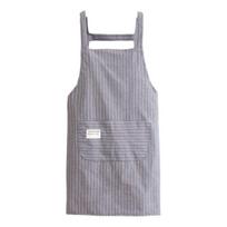 Practical Kitchen Apron Stripe Printing Wear-resistant Anti-dirty pilka