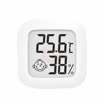 Mini LCD Skaitmeninis Temperatūros ir Drėgmės Jutiklis rožinė
