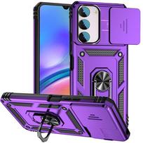 360 laipsnių smūgiams atsparus šarvuotas žiedas dėklas Samsung Galaxy A05 A05S A15 A25 A04S A14 A24 A34 A54 A23 A33 A53 A73 A13 5G S21 S22 S23 S24 Ultra Plus For Samsung Galaxy A05 juoda