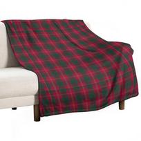 Chisholm Clan Tartan Throw Blanket Baby Blanket Flannel Fabric 75x100cm (30x40inch)