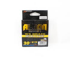 YGK Algon Assist WX pintas valas su metaliniu šerdimi, 4m, dydis 20,180lb, mėlynas (9347) mėlyna