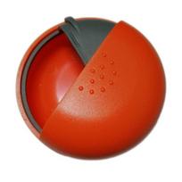 Apvali tablečių dėžutė Mini Spin Pill Organizer Pill Box Spin Pill Container Pastilleros De Medicinas Pill Organizer Medicine Box oranžinė
