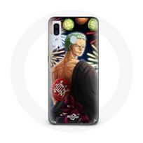 Case - Maniacase - Samsung Galaxy A40 - One Piece Merry Christmas - Anime Manga - Soft juoda