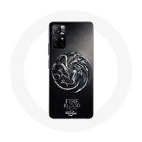 Coque pour Xiaomi Redmi Note 11s 5G Game Of Thrones Targaryen de feu et de sang