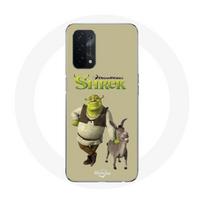 Coque pour Oppo A74 5G Shrek et l'âne Film