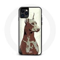 Coque Iphone 13 mini Doberman