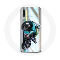 Coque Samsung Galaxy A70 Valentino Rossi pilote de moto