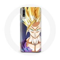 Dėklas Samsung Galaxy A70 Dragon Ball Manga Sangoku su piktas veidas