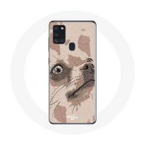 Coque Samsung Galaxy A21S Chihuahua Race de chiens