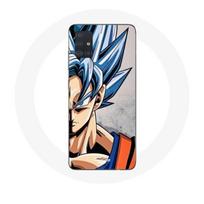Coque Samsung Galaxy A51 Anime Dragon Ball Goku Cheveux bleu