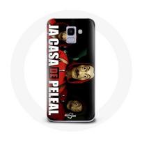 Coque pour Samsung Galaxy A6 2018 La casa de papel Le masque dali